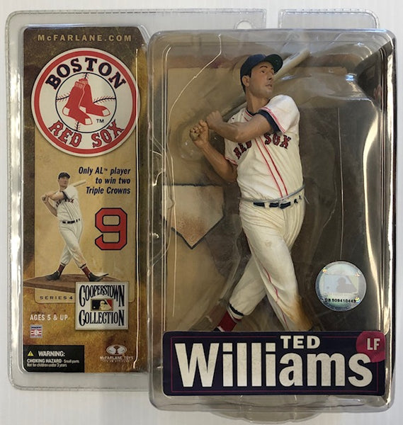 Cooperstown Collection Ted Williams Boston Red Sox Mcfarlane Figure