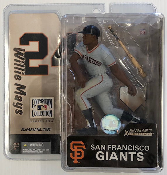 Cooperstown Collection Willie Mays San Francisco Giants Mcfarlane Figure
