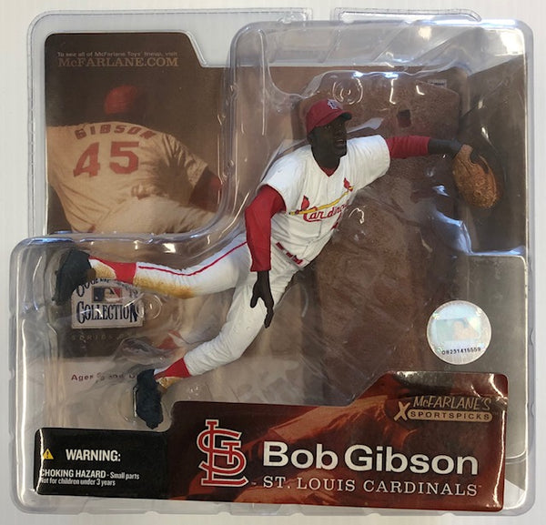 Cooperstown Collection Bob Gibson St. Louis Cardinals Mcfarlane Figure