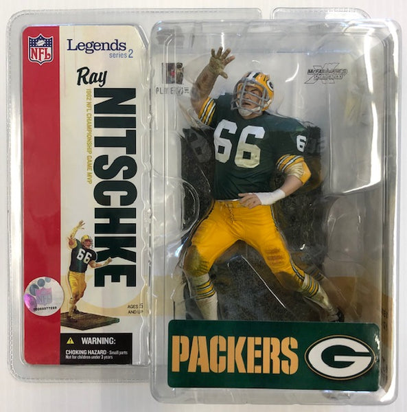 Legends Ray Nitschke Green Bay Packers Mcfarlane Figure