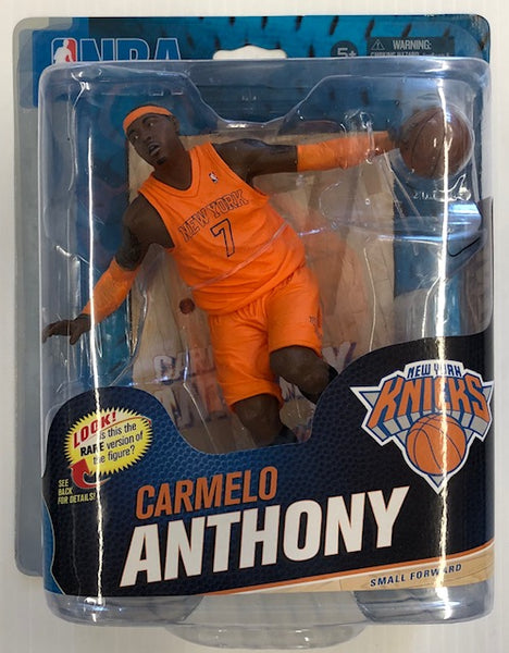 Carmelo Anthony New York Knicks Chase Variant Mcfarlane Figure Serial Numbered 0887/1000