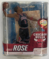 Derrick Rose Chicago Bulls Chase Variant Mcfarlane Figure Serial Numbered 56/2000