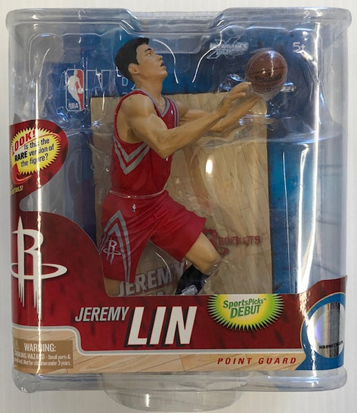 Jeremy Lin Houston Rockets Chase Variant Mcfarlane Figure