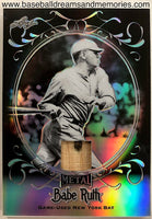 2019 Leaf Babe Ruth Game Used New York Bat Relic Card Serial Numbered 5/5