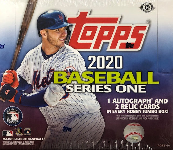 2020 Topps Baseball Series 1 Jumbo Hobby Box