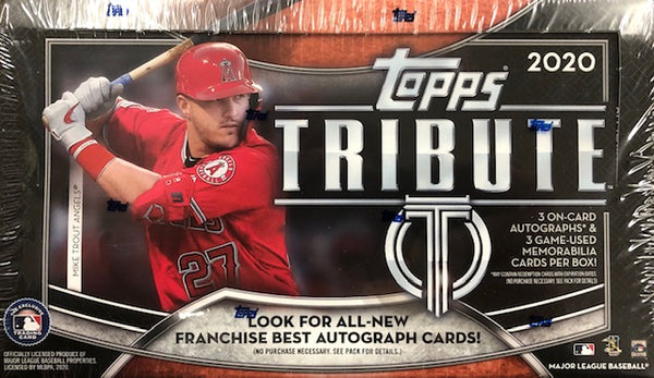 2020 Topps Tribute Baseball Hobby Box