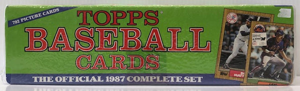 1987 Topps Baseball Complete Factory Set of 792 Cards