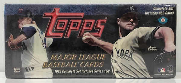 1999 Topps Baseball Complete Factory Set of Series 1 & 2 Cards