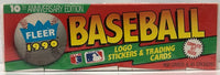 1990 Fleer Baseball Complete Factory Set of 660 Cards & 45 Stickers