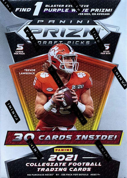 2021 Panini Prizm Draft Picks Football Blaster Box