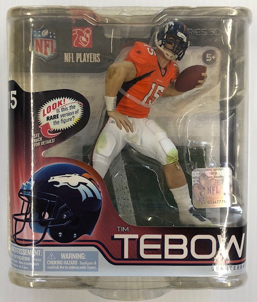 Tim Tebow Denver Broncos Chase Variant Mcfarlane Figure Serial Numbered 199/2000