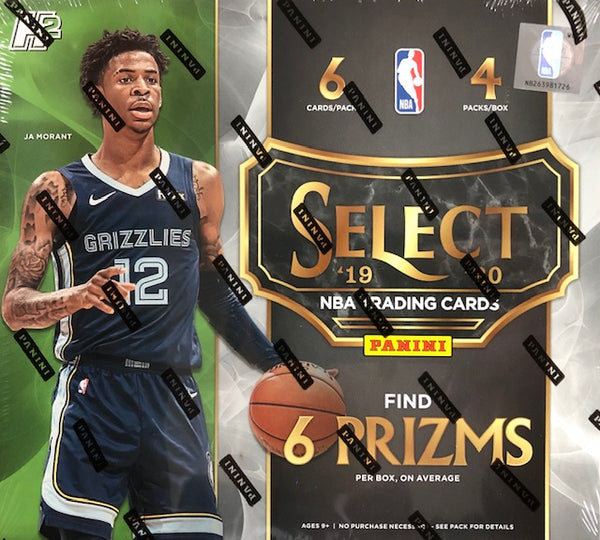 2019-20 Panini Select Basketball Hybrid Hobby Box