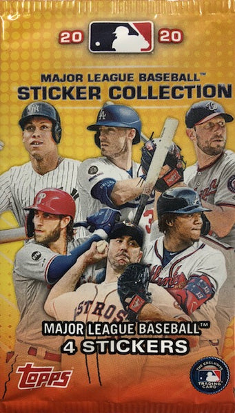 2020 Topps Major League Baseball Sticker Collection Pack