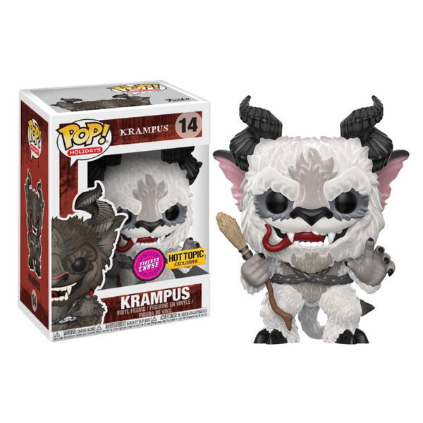 Funko Pop Krampus Hot Topic Exclusive Flocked Chase Figure