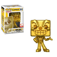 Funko Pop Cuphead King Dice Convention Exclusive Figure