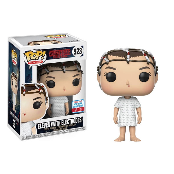 Funko Pop Stranger Things Eleven with Electrodes Convention Exclusive Figure