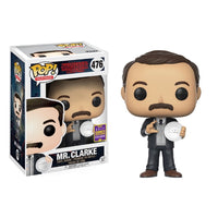 Funko Pop Stranger Things Mr Clarke Convention Exclusive Figure