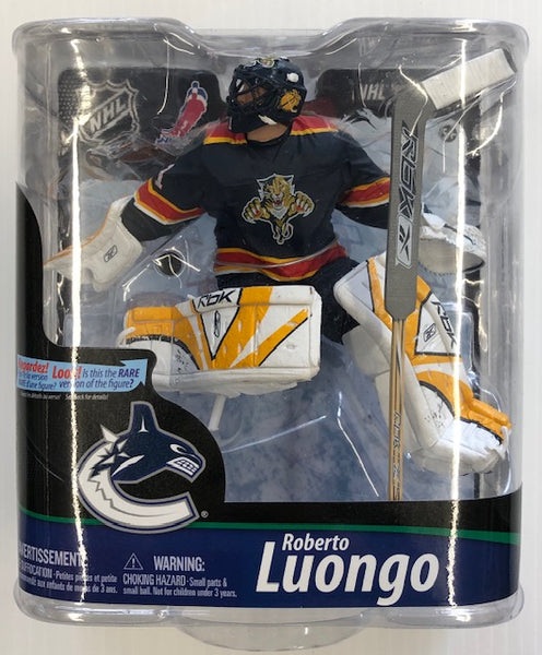 Roberto Luongo Florida Panthers Variant Chase Mcfarlane Figure Serial Numbered 195/450
