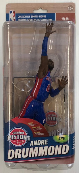 Andre Drummond Detroit Pistons Variant Chase Mcfarlane Figure Serial Numbered 188/500