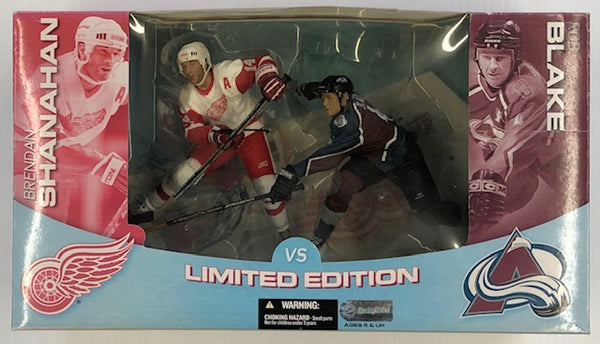 Brendan Shanahan vs. Rob Blake Mcfarlane Figure 2 Pack