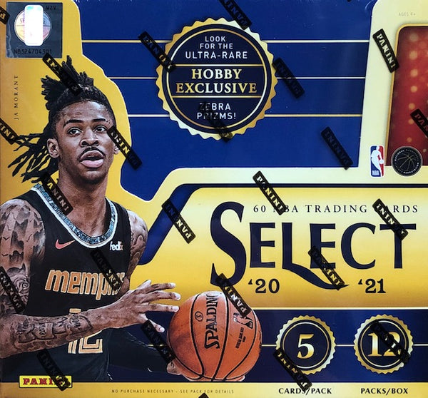 2020-21 Panini Select Basketball Hobby Box