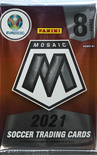 2021 Panini Mosaic UEFA Euro Soccer Retail Pack