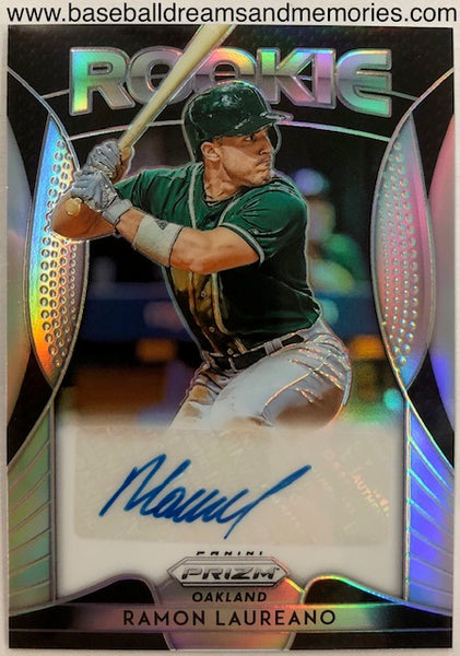 2019 Panini Prizm Ramon Laureano Rookie Autograph Cad