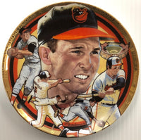 1992 The Hamilton Collection The Best Of Baseball The Legendary Brooks Robinson 6 1/2" Collectors Plate