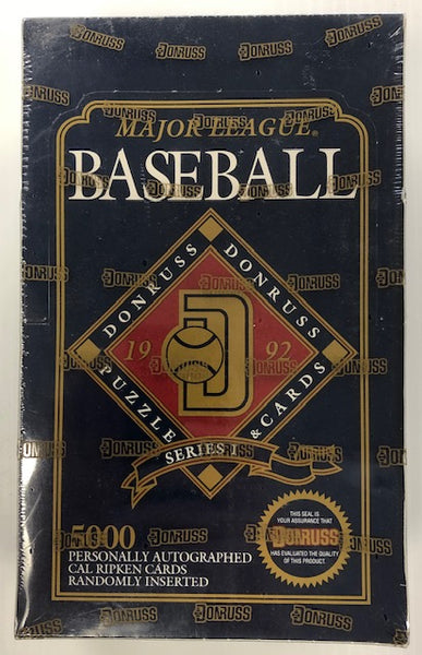 1992 Donruss Baseball Series 1 Sealed Box - Cal Ripken Autograph??