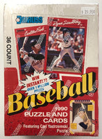 1990 Donruss Baseball Sealed Box of 36 Packs