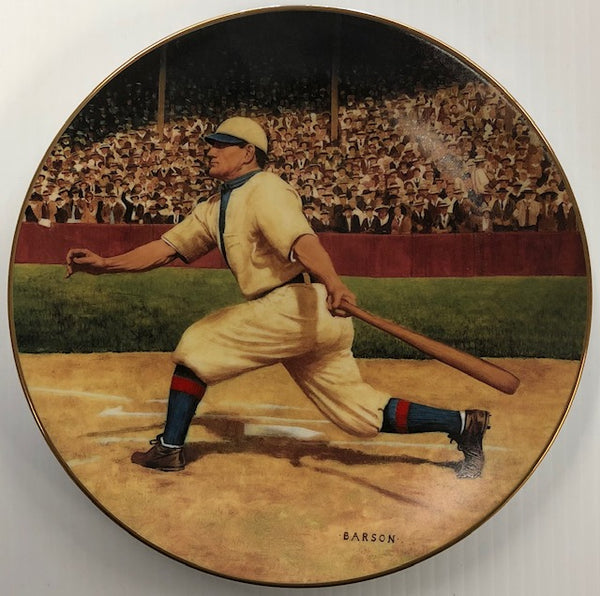 1993 The Bradford Exchange The Legends Of Baseball "Honus Wagner: The Flying Dutchman" 8" Collectors Plate