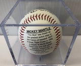 Mickey Mantle Collectible Baseball