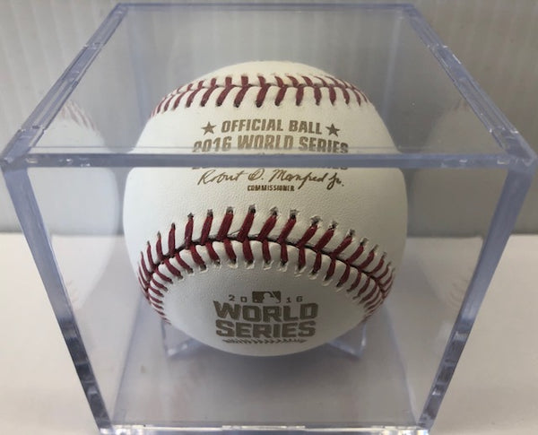 2016 World Series Official Baseball with Holder
