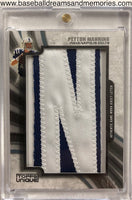 2009 Topps Unique Peyton Manning Authentic Game Worn Jersey Letter Serial Numbered 1/1