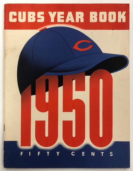 1950 Chicago Cubs Baseball Yearbook