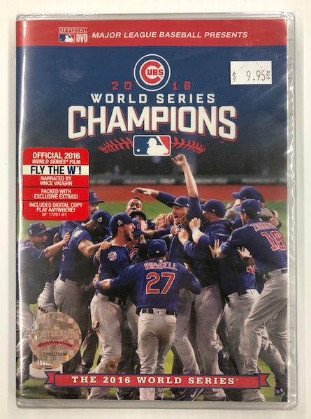 Chicago Cubs DVD 2016 World Series Champions Film "Fly The W"!
