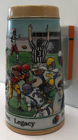 1990 Football Budweiser Sports Series Gridiron Legacy Stein