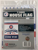 2016 Chicago Cubs World Series Champions 2-Sided 28"x40" House Flag