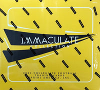 2021 Immaculate Collection Collegiate Football Hobby Box