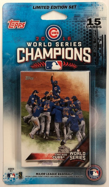 2016 Topps Baseball Chicago Cubs World Series Team Collection 15 Card Set