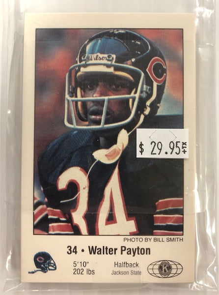 1981 Kiwanis Club Police Chicago Bears Football Team Collection 24 Card Set