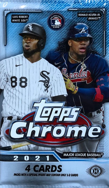 2021 Topps Chrome Baseball Hobby Pack