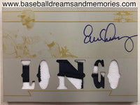 2011 Topps Triple Threads Evan Longoria Autograph Jersey Patch White Whale Printing Plate Serial Numbered 1/1
