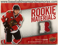 2007-08 Upper Deck Patrick Kane Rookie Materials Jersey Card (Rare 2-Color)