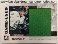 2007 In The Game Patrick Kane Jumbo Jersey Card