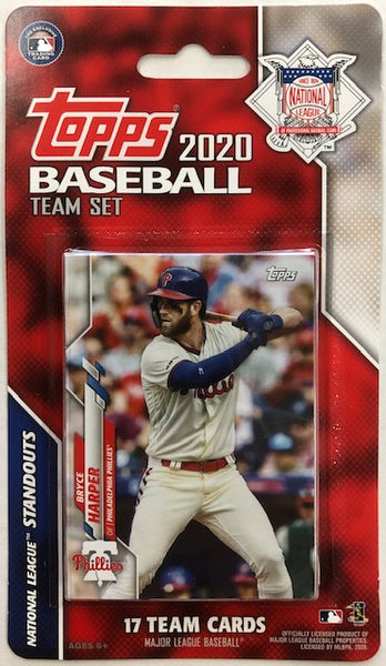 2020 Topps Baseball National League Standouts Collection 17 Card Set