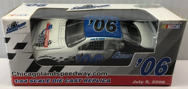 2006 Chicagoland Speedway DieCast Race Car 1/64 Scale