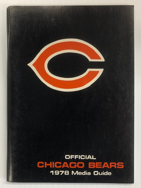 1978 Chicago Bears Media Guide
