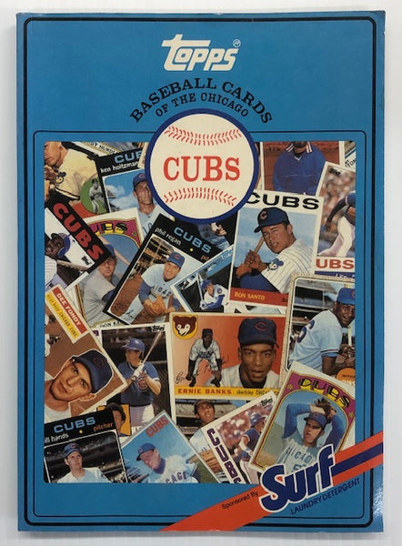 1987 Topps Baseball Cards Of The Chicago Cubs Book