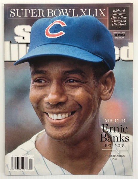 Sports Illustrated Magazine Mr Cub Ernie Banks 1931-2015 NO LABEL